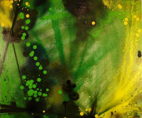 Frreestyle Green - Peinture - Vincent