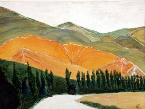 Voir cette oeuvre de Veronique Rond Frenot: Cerro 7 colores Purmamarca ARgentine 