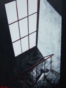 Voir cette oeuvre de yro: la cage d'escalier