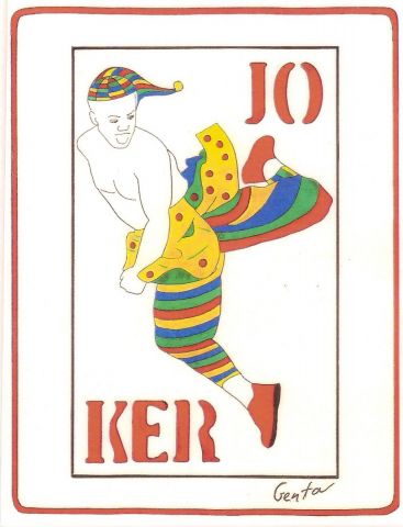 JOKER - Peinture - gerard gentou