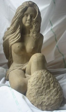 la pose - Sculpture - Bernard BRUGERON