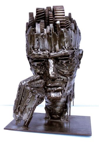 MORAL D�ACIER - Sculpture - Bene