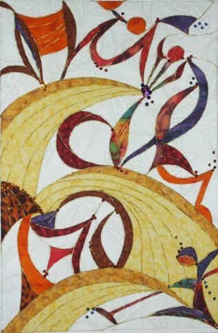 les olympiades - Art textile - anny daprey
