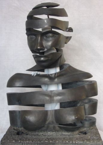 Buste Fragmente 3 - Sculpture - Daniel Giraud