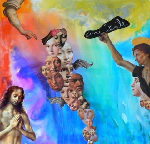 Une �toile - Collage - alex taaz