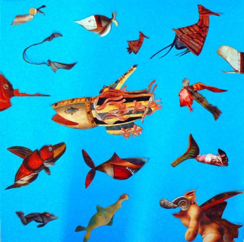 Le nouveau monde - Collage - alex taaz