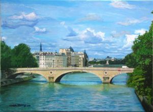Voir cette oeuvre de Jean-Louis BARTHELEMY: Le Pont Louis-Philippe