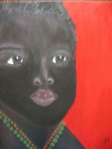 Voir le détail de cette oeuvre: Petit garcon Africain