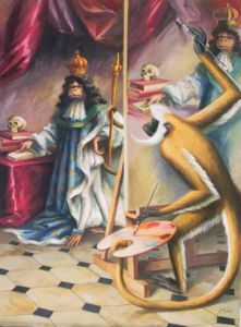 Peinture de jeff bailey: Peintre du Roi