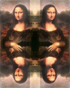 Voir cette oeuvre de Gaspard: Les 4 portraits de Mona Lisa selon mon procede TMD