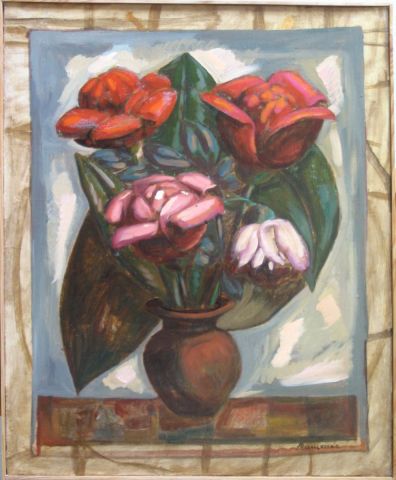 fleurs - Peinture - valery mishchenko