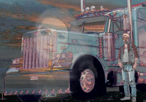 On the road again and again - Art numerique - Alexei