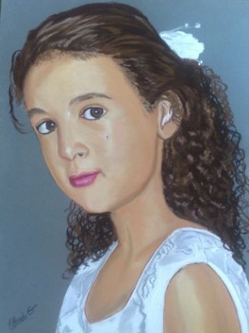Alexandra - Peinture - chrispastel