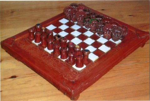 jeu d'echecs - Artisanat - fanny venant