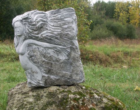 L'ENCHANTEUR ET SON aME cote ame - Sculpture - zmann