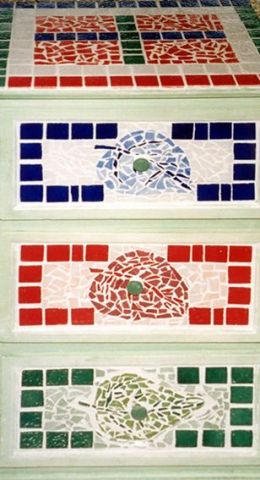 Chiffonier - Mosaique - lunart