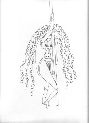 La pensee - Dessin - philousage