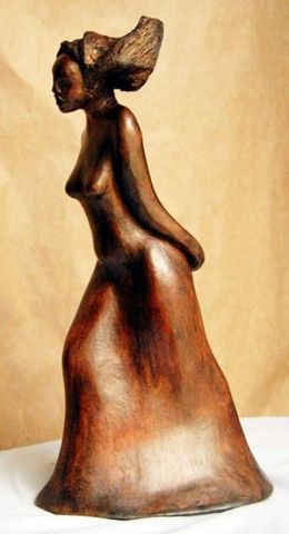 l'otage - Sculpture - Annie GAUDRAT TSIN 