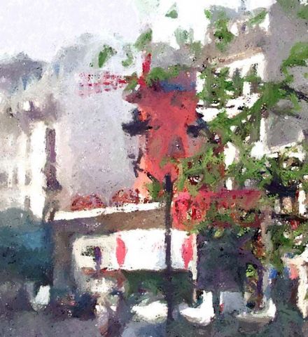 Moulin Rouge - Art numerique - Haslavsky