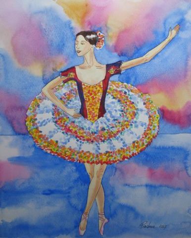 Art of Ballet - Peinture - Piacheva Natalia
