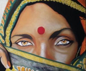 Voir cette oeuvre de Montaz: bindi ou le 3eme oeil