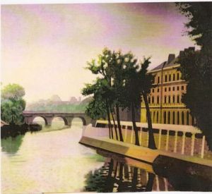 Voir cette oeuvre de BERNASCONI LOUIS: La Seine