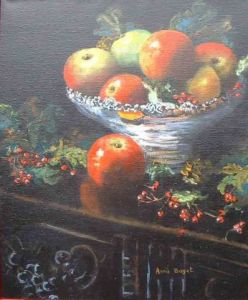 Voir cette oeuvre de Annie Bagot: Pommes 1