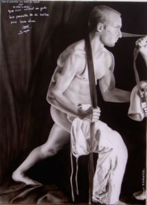 Voir cette oeuvre de christophe durand: Cyril SOYER Champion de judo