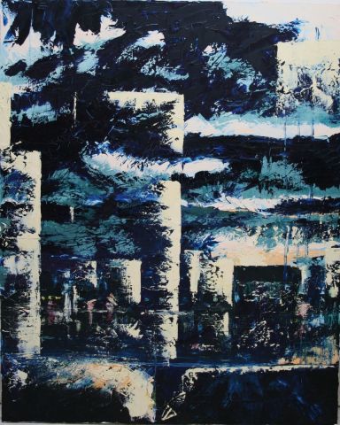 metal II - Peinture - FABRICE FLAMAND