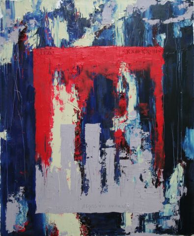 abyssus - Peinture - FABRICE FLAMAND