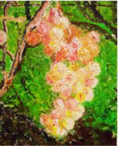 L'artiste Luigina - grappe de raisin