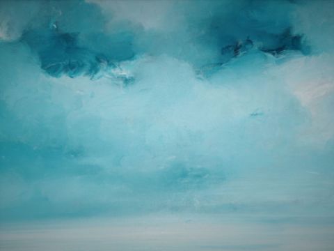les nuages - Peinture - vivelsky
