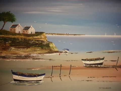 BAIE LUMINEUSE - Peinture - J-PAUL TAILLANDIER