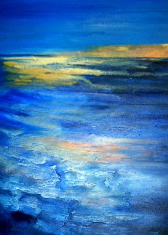 Ocean - Peinture - Krasimira Koleva