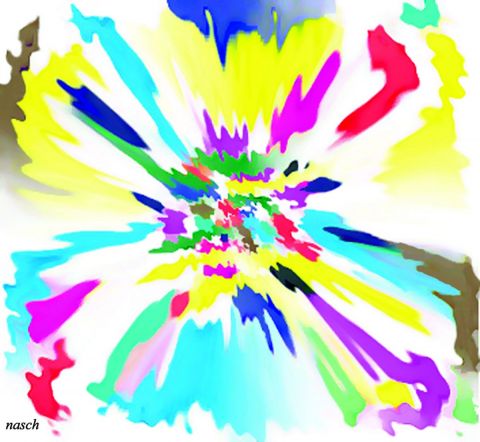 petales de fleur - Art numerique - nasch