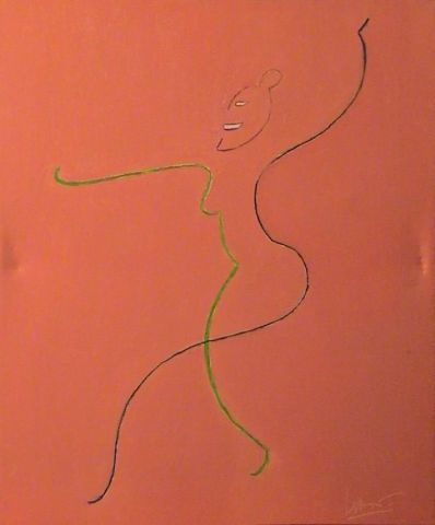 Femme Danse - Peinture - MUGAMAE