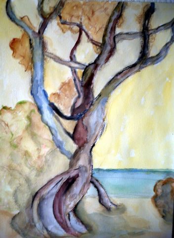 l'arbre - Peinture - tirsata