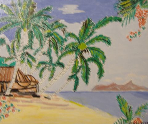 Tahiti - Peinture - 302hubertg