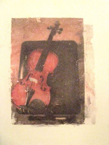  Violon - Peinture - Angie Avias