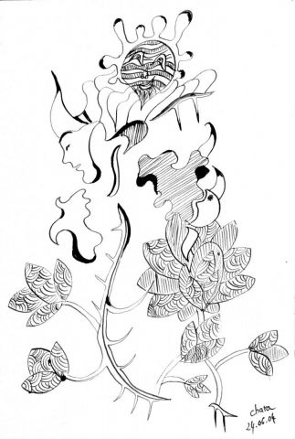 Un regard interieur - Dessin - chara