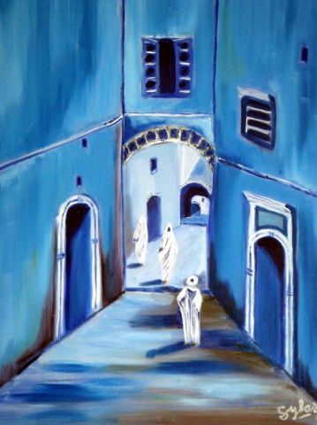 LA MEDINA - Peinture - sylaz