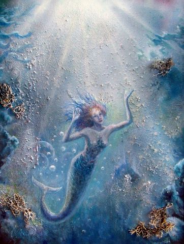 Sirenella - Peinture - ABRACADABRA djibril