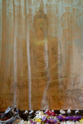 Transparence  temple de la dent a Kandy - Photo - oliwood