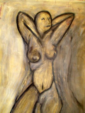 L'artiste mazuera - nue au repos