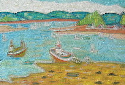 L'artiste 302hubertg - petit port breton