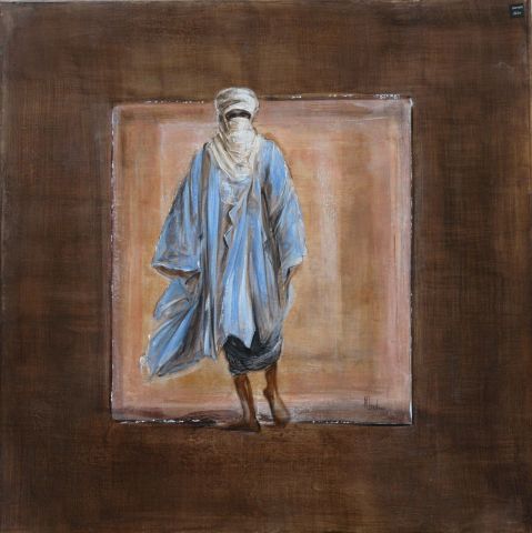 touareg - Peinture - valerie chretien