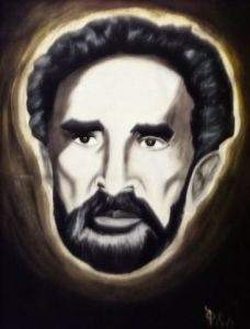 Voir le détail de cette oeuvre: Portrait Haile Selassie