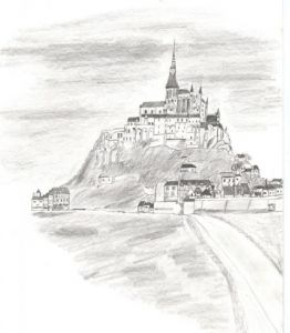 Voir cette oeuvre de canou: Mont Saint Michel