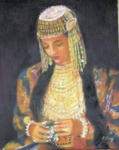 Voir le détail de cette oeuvre: la mariee arabe