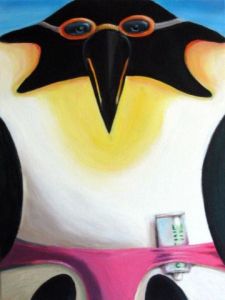 Voir cette oeuvre de Djoz: le pinguin est un tres bon plongeur